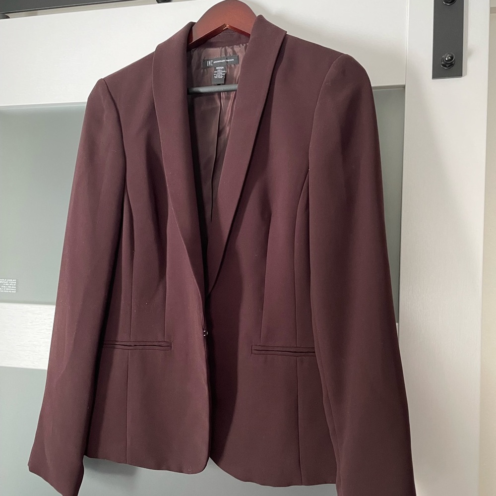 Plum Brown Blazer